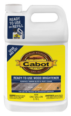 CABOT 8008-07 READY-TO-USE WOOD BRIGHTENER - GALLON