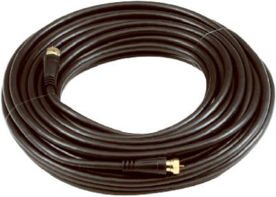 AUDIOVOX VHB655R 50-FT. BLACK RG6 COAXIAL CABLE