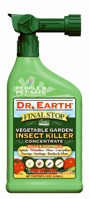 DR EARTH 8010 VEGETABLE GARDEN INSECT KILLER, 32-OZ.