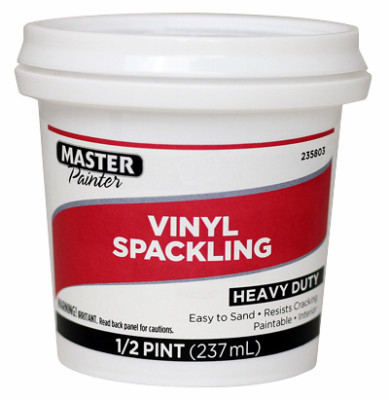 DAP PRODUCTS INC 08734 VINYL SPACKLING PASTE, 1/2-PINT