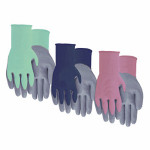MIDWEST QUALITY GLOVES 62K0-M SOFTEC GARDENING GLOVES, WOMENS' M