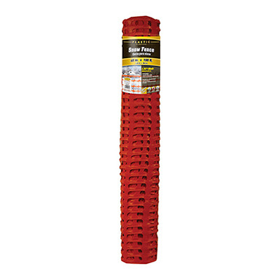 MAT - MIDWEST AIR TECHNOLOGY 889225A SNOW/SAFETY FENCE, ORANGE PLASTIC, 4 X 1