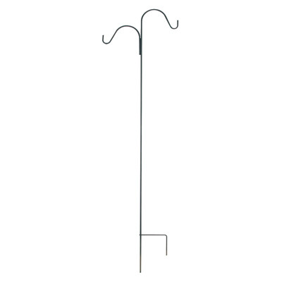 PANACEA 89032GT SHEPHERD'S HOOK, DOUBLE OFFSET, BLACK ST