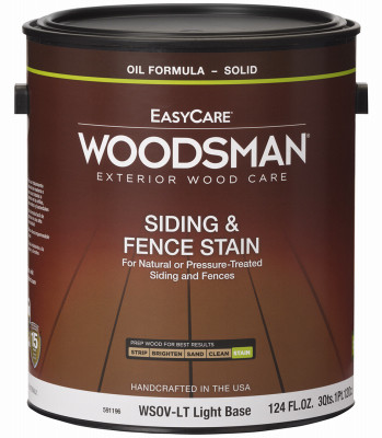 TRUE VALUE MFG COMPANY WSOVLT-GAL WOODSMAN HOUSE & TRIM STAIN, OIL BASE, S