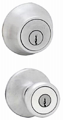 KWIKSET CORPORATION 695T 26D CP CODE K6 SECURITY TYLO ENTRY LOCKSET AND DOUBLE-C