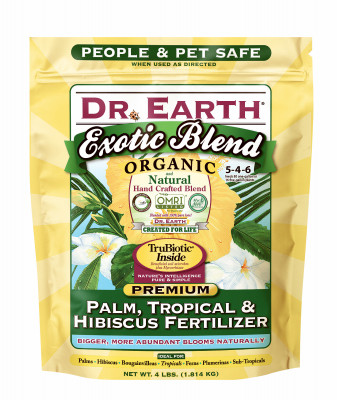 DR EARTH 756P EXOTIC BLEND TROPICAL ORGANIC FERTILIZER