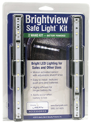 LIBERTY SAFE 15851 BRIGHTVIEW LED GUN SAFE LIGHT KIT