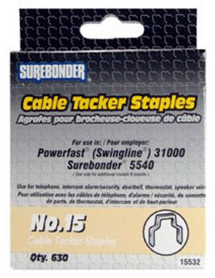 FPC CORPORATION 15532 ROUND CABLE TACK, #15, 5/32-IN.