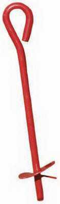 MAT - MIDWEST AIR TECHNOLOGY 901018A EARTH ANCHOR, RED, 6 X 48-IN.