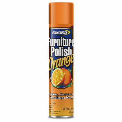 DELTA BRANDS, INC. 90831-12 ORANGE FURNITURE POLISH, 10-OZ. AEROSOL