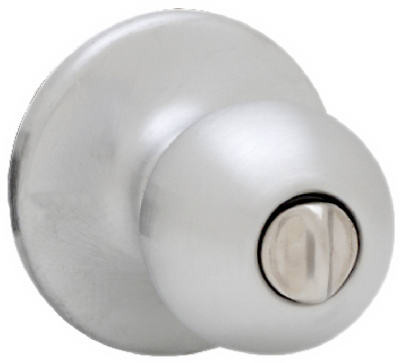 KWIKSET CORPORATION 93001-875 SECURITY POLO PRIVACY KNOB LOCKSET, SATI
