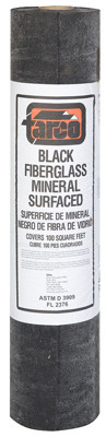TARCO 90LB-BLK ROOFING MINERAL SURFACE, BLACK, 36-IN. X