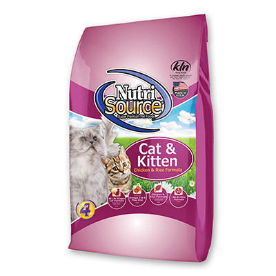 AMERICAN DISTRIBUTION & MFG CO 28000 DRY CAT & KITTEN FOOD, CHICKEN & RICE, 1