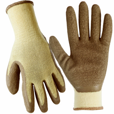 BIG TIME PRODUCTS LLC 9184-26 WORK GLOVES, LATEX COATED PALM, BLUE, XL