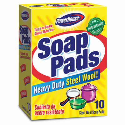 DELTA BRANDS, INC. 90562-12 STEEL WOOL SOAP PADS, 10-CT.