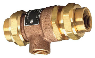 WATTS BRASS & TUBULAR 9D-M3  1/2 BACK FLOW PREVENTER, 1/2-IN. FPT