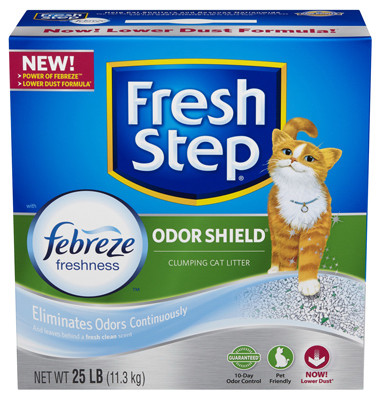 CLOROX COMPANY 30466 CAT LITTER, ODOR SHIELD, SCOOPABLE, SCEN