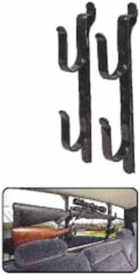 ALLEN COMPANY 18500 CAR GUN RACK, BLACK METAL, 9 TO 14-IN.