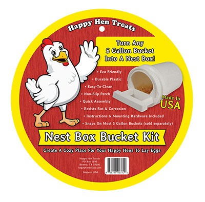 HAPPY HEN TREATS 17032 POULTRY NEST BOX BUCKET KIT