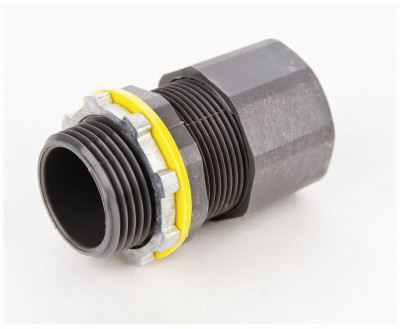 HALEX COMPANY 27697 STRAIN RELIEF CONNECTOR, NON-METALLIC, .
