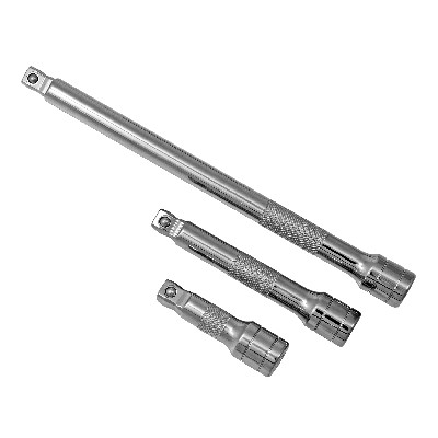 APEX TOOL GROUP 34046 WOBBLE EXTENSION SET, 1/2-IN. DRIVE, 3-P