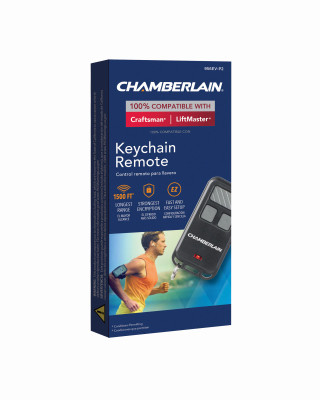 CHAMBERLAIN CONSUMER 956EV-P2 KEYCHAIN GARAGE DOOR REMOTE CONTROL