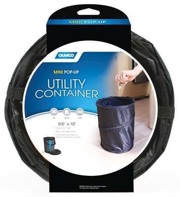 CAMCO MFG INC 42903 RV COLLAPSIBLE CONTAINER, 13 X 9.5-IN.
