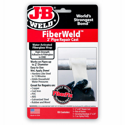 J-B WELD 38260 WRAP CAST REPR PIPE FBRGLS 2IN
