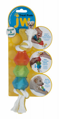 Petmate 43504 JW PET DOG TREAT PODS, LARGE
