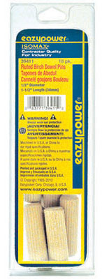 EAZYPOWER CORPORATION 39411 DOWEL PIN, FLUTED, 1/2 X 1-1/2-IN., 18-P