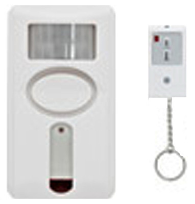 JASCO PRODUCTS COMPANY 51207 MOTION SENSOR SECURITY ALARM, KEYCHAIN R