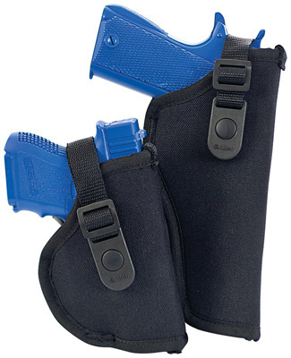 ALLEN COMPANY 44807 CORTEZ PISTOL HOLDER, BLACK NYLON, SIZE 