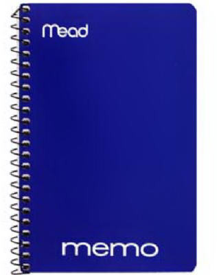 ACCO BRANDS USA LLC 45644 WIRE-BOUND MEMO BOOK, 4 X 6 IN., 40 SHEE