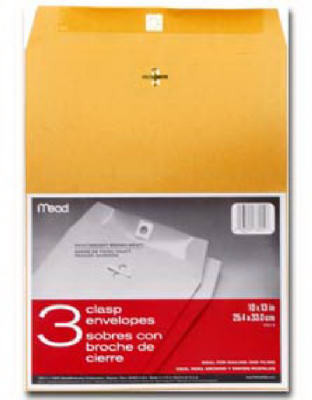 ACCO BRANDS USA LLC 76014 HEAVYWEIGHT CLASP ENVELOPES, 10 X 13 IN.