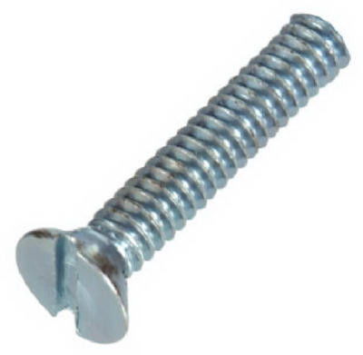 HILLMAN GROUP 100401 MACHINE SCREWS, SLOTTED ROUND HEAD, ZINC