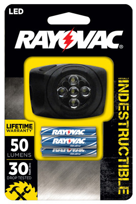 SPECTRUM GROUP DIYHL3AAA-BTA LED HEADLAMP, INDESTRUCTIBLE, BATTERY-OP