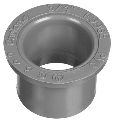ABB INSTALLATION PRODUCTS E996ER-CTN CONDUIT FITTING, PVC BOX ADAPTER, 3/4-IN
