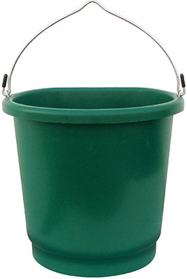FARM INNOVATORS FB-80 HEATED BUCKET, FLAT BACK, 3-GALS.