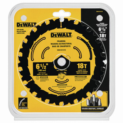 DEWALT TOOLS DWA161218 6 1/2IN 18T BLISTER