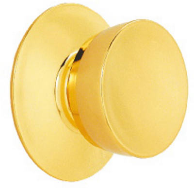 SCHLAGE F10V BEL 605 BRIGHT BRASS BELL PASSAGE LOCKSET