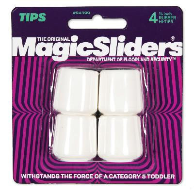 MAGIC SLIDERS 94399 MAGIC SLIDERS 7/8 IN. HI-TIP RUBBER FURN