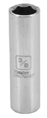 APEX TOOL GROUP 213493 1/4-INCH DRIVE 3/8-INCH 6-POINT DEEP SOC