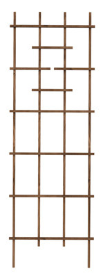 PANACEA 83738 WOODEN LADDER TRELLIS, 48-IN.