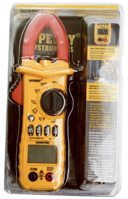ECM INDUSTRIES LLC DSA600TRMSR TRUE RMS CLAMP METER