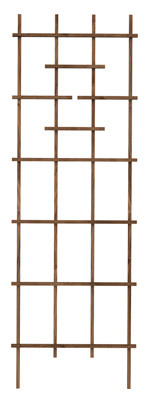 PANACEA 82426 WOODEN LADDER TRELLIS, 72-IN.