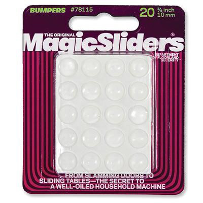 MAGIC SLIDERS 78115 MAGIC SLIDERS 3/8 IN. ROUND CLEAR FURNIT