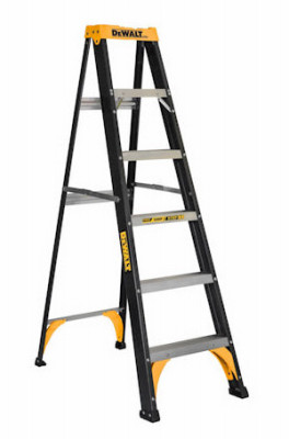 LOUISVILLE LADDER DXL3210-06 STEP LADDER, TYPE II, FIBERGLASS, 6-FT.