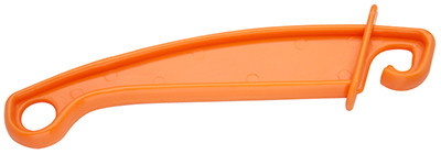 GALLAGHER NORTH AMERICA G606304 ELECTRIC FENCE INSULATED HOOK, ORANGE, L