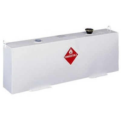 DELTA CONSOLIDATED INDS INC 486000 VERTICAL STEEL TRANSFER TANK, WHITE, 37-