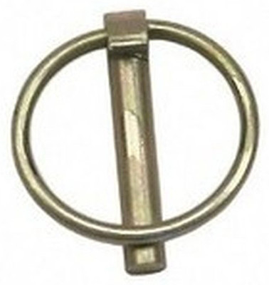 DOUBLE HH MFG 81911 LYNCH PIN, CATEGORY 0, YELLOW ZINC-PLATE